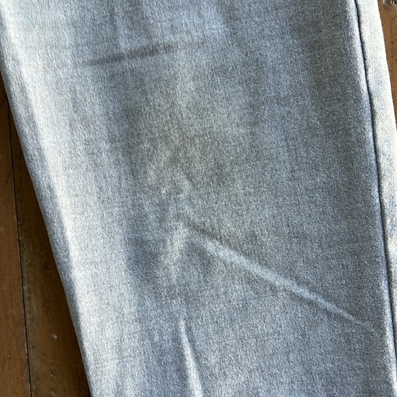 Zara gray flat front pull on pants - Picture 2 of 8